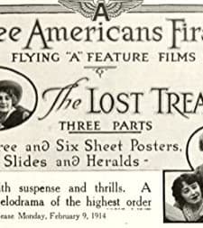 The Lost Treasure (1914) afişi