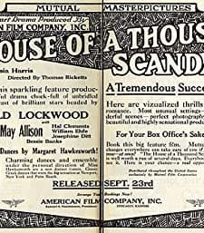 The House Of A Thousand Scandals (1915) afişi