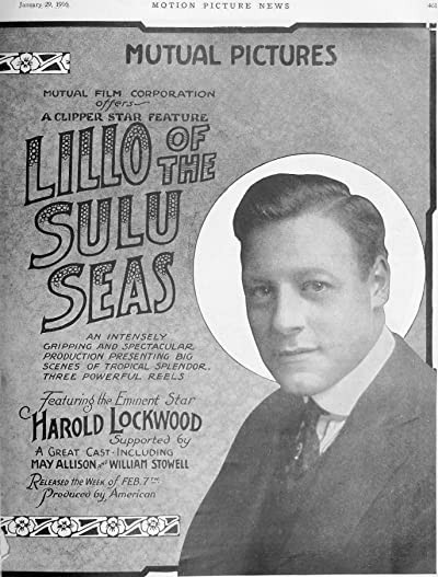 Lillo Of The Sulu Seas (1916) afişi