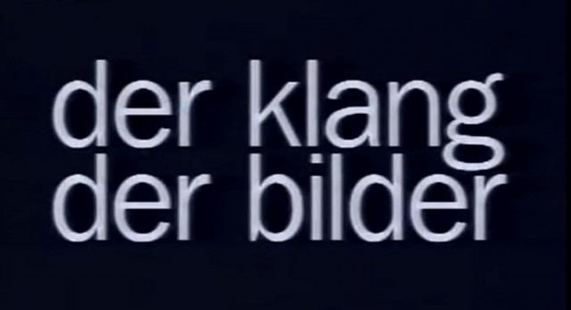 Der Klang Der Bilder (1995) afişi