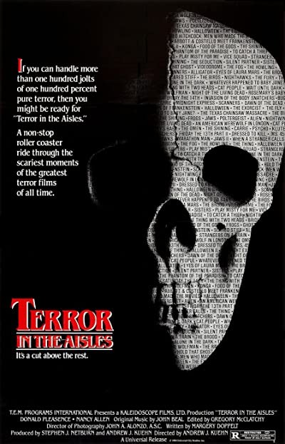 Terror in The Aisles (1984) afişi