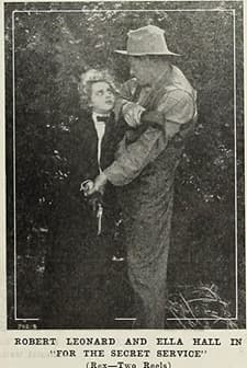 For The Secret Service (1914) afişi