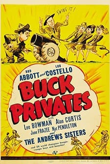 Buck Privates (1941) afişi