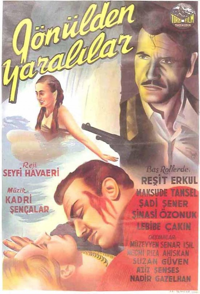Gönülden Yaralılar (1949) afişi