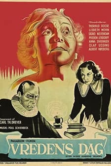 Vredens Dag (1943) afişi