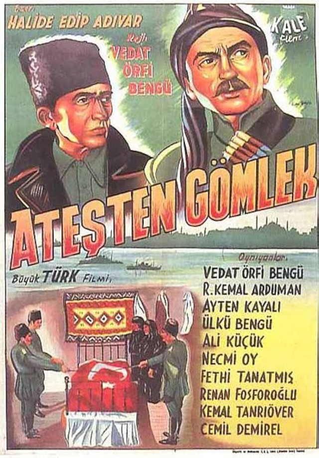 Ateşten Gömlek (1950) afişi