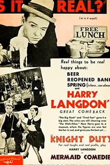 Knight Duty (1933) afişi