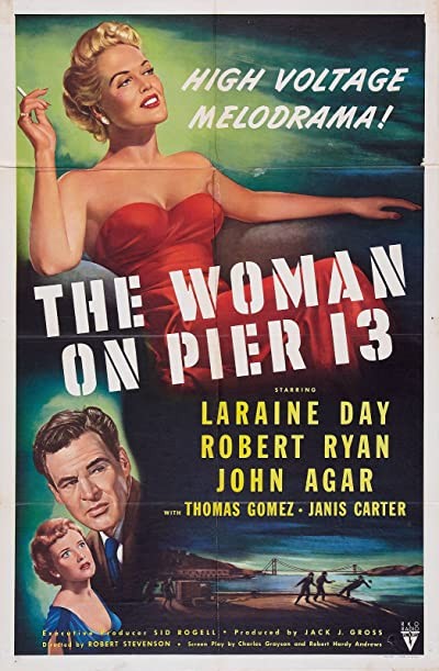 The Woman On Pier 13 (1949) afişi