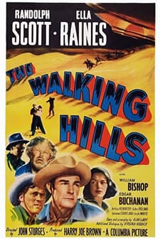 The Walking Hills (1949) afişi