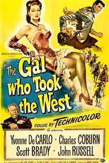 The Gal Who Took The West (1949) afişi