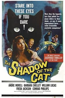The Shadow Of The Cat (1961) afişi