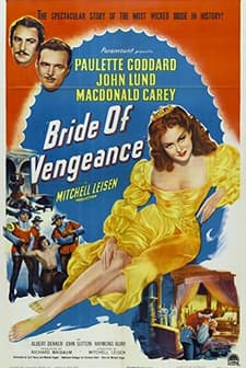 Bride Of Vengeance (1949) afişi