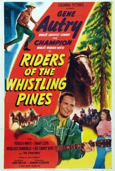 Riders Of The Whistling Pines (1949) afişi