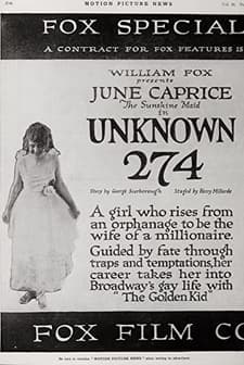 Unknown 274 (1917) afişi