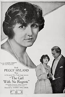 The Girl With No Regrets (1919) afişi