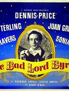 The Bad Lord Byron (1949) afişi