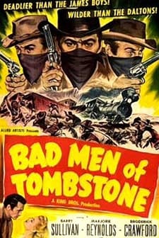 Bad Men Of Tombstone (1949) afişi