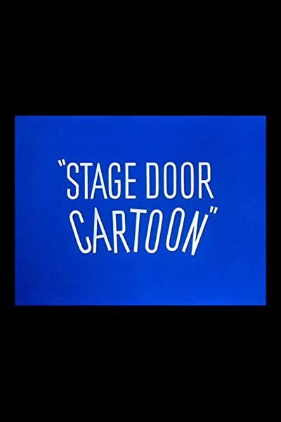 Stage Door Cartoon (1944) afişi