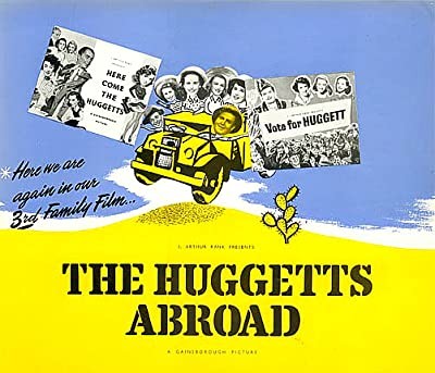 The Huggetts Abroad (1949) afişi