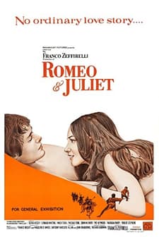 Romeo ve Juliet (1968) afişi