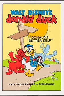Donald's Better Self (1938) afişi