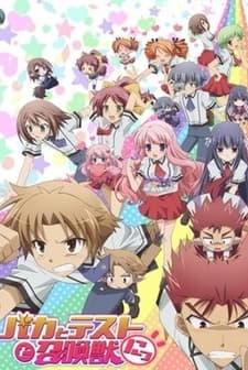 Baka To Test To Shoukanjuu (2011) afişi