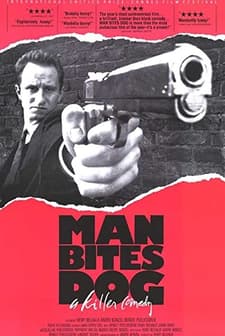 Man Bites Dog (1992) afişi