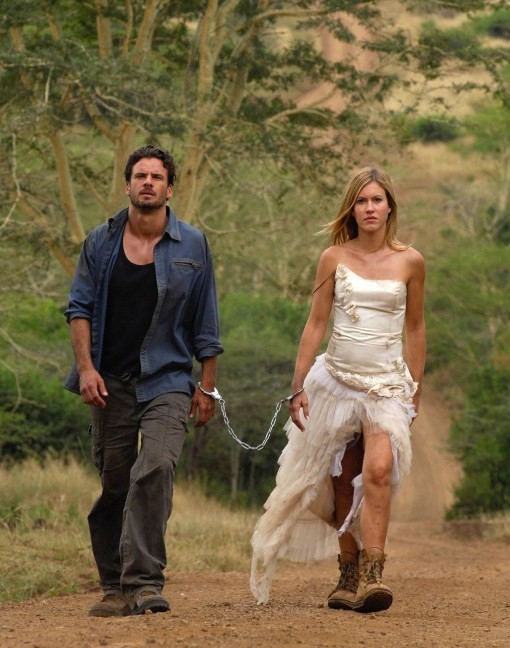 Im Brautkleid Durch Afrika fotoğrafı