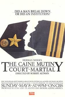 The Caine Mutiny Court-martial (1988) afişi