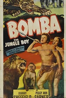 Bomba, The Jungle Boy (1949) afişi