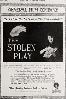 The Stolen Play (1917) afişi