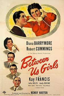 Between Us Girls (1942) afişi