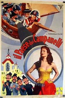 Il paese dei campanelli (1954) afişi