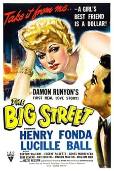 The Big Street (1942) afişi
