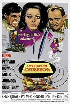 Operation Crossbow (1965) afişi
