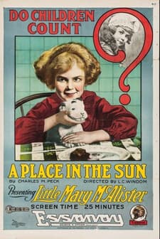 A Place in the Sun (1917) afişi