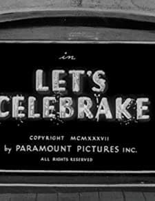 Let's Celebrake (1938) afişi