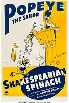 Shakespearian Spinach (1940) afişi