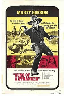 Guns of a Stranger (1973) afişi