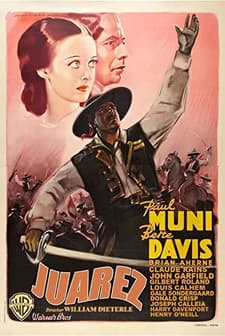 Juarez (1939) afişi