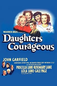 Daughters Courageous (1939) afişi