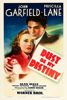 Dust Be My Destiny (1939) afişi