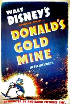 Donald's Gold Mine (1942) afişi