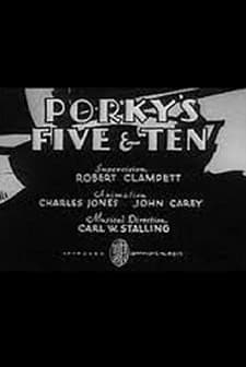 Porky's Five & Ten (1938) afişi