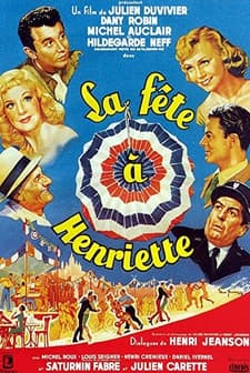 La Fête à Henriette (1952) afişi