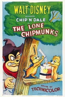 The Lone Chipmunks (1954) afişi