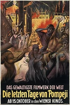 Gli ultimi giorni di Pompeii (1926) afişi