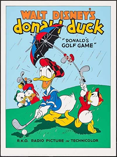 Donald's Golf Game (1938) afişi