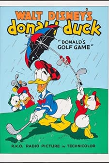 Donald's Golf Game (1938) afişi