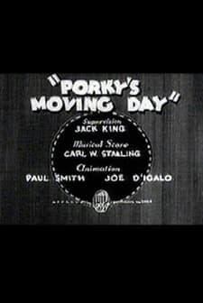 Porky's Moving Day (1936) afişi